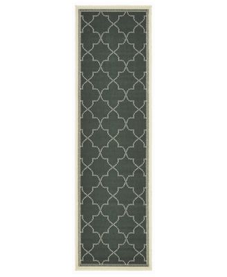 Oriental Weavers - Marina 6025 2'3" x 7'6" Indoor/Outdoor Runner Area Rug