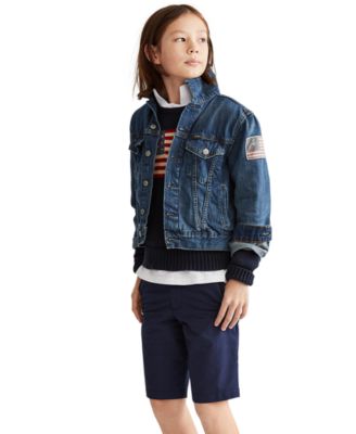 Polo Ralph Lauren - Big Boys Denim Cotton Trucker Jacket