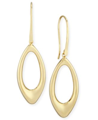 Macy's - Open Teardrop Earrings Set in 14k Gold