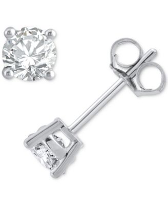 Macy's - Diamond Stud Earrings (1/2 ct. t.w.) in 14K Gold