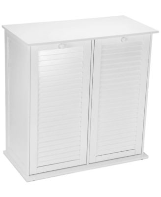 Household Essentials - Tilt Out Laundry Double Sorter Cabinet