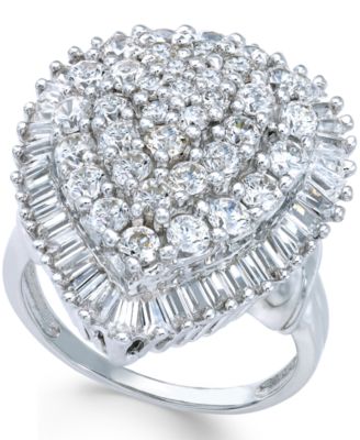 Macy's - Diamond Statement Ring (3 ct. t.w.) in 14k White Gold