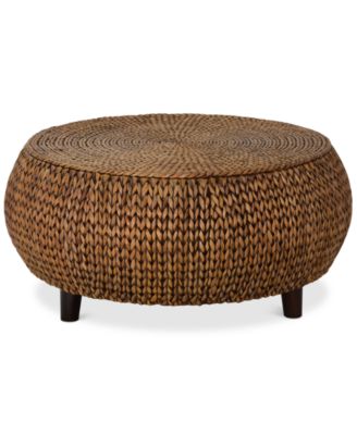 Gallerie Décor - Dawkins Low Round Accent Table, Direct Ship