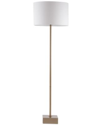 Hampton Hill - Bringham Antique Brass Floor Lamp
