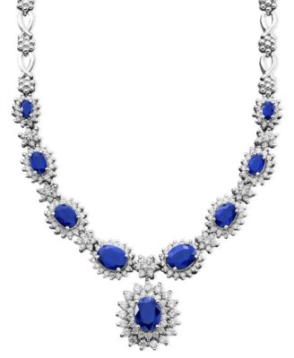 EFFY Collection - Gemstone and Diamond (1-2/3 ct. t.w.) Pendant in 14k Gold