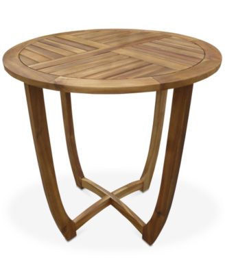 Noble House - Darra Round Accent Table, Quick Ship
