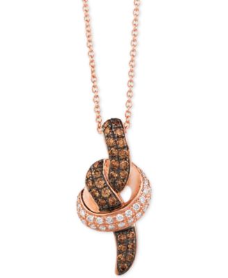Le Vian - Diamond Pendant Necklace (1/2 ct. t.w.) in 14k White &or Rose Gold