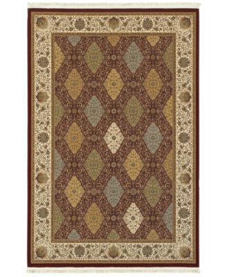 JHB Design - Paragon  Baktiari Red 3'10" x 5'5" Area Rug