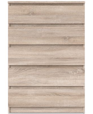 Tvilum - Naia 5-Drawer Chest, Quick Ship
