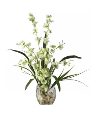 Nearly Natural - Dancing Lady Orchid Liquid Illusion Artificial Flower Arrangement