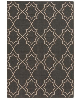 Surya - Alfresco ALF-9590 Black 3' x 5'6" Area Rug