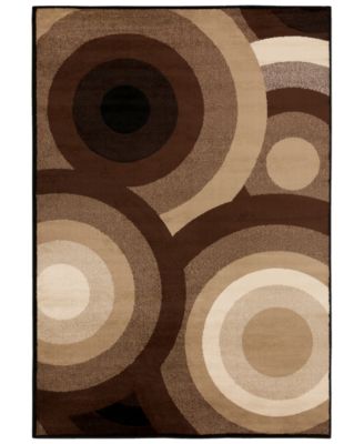 Abbie & Allie Rugs - Paramount PAR-1051 Dark Brown 8'10" x 12'9" Area Rug