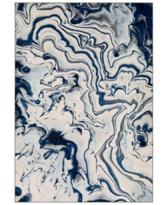 Surya - Chelsea CSA-2320 Dark Blue 5'3" x 7'3" Area Rug