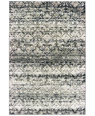 Oriental Weavers - Bowen 042H2 Gray/Ivory 7'10" x 10'10" Area Rug