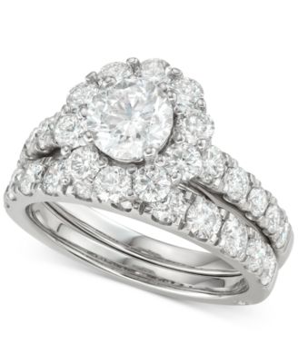 Marchesa - Certified Diamond Bridal Set (3 ct. t.w.) in 18k Gold
