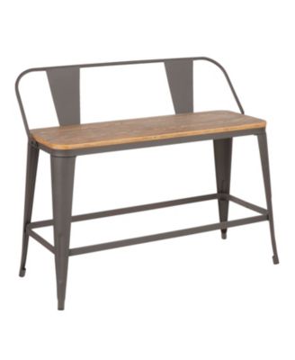 Lumisource - Oregon Counter Bench, Quick Ship