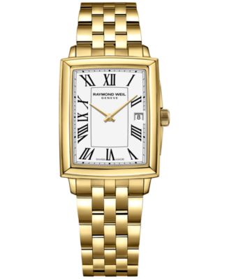 Raymond Weil - Women's Swiss Toccata Gold PVD Stainless Steel Bracelet Watch 25x35mm
