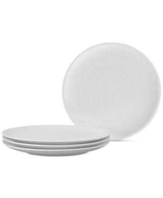 Noritake - Swirl Coupe Salad Plates, Set of 4