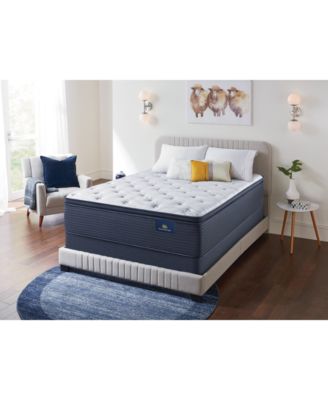 Serta - Classic Elite 15" Plush Pillowtop Mattress- Queen