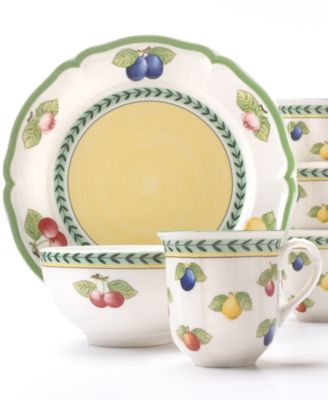 Villeroy & Boch - "French Garden" 12-Piece Dinnerware Set