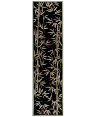Kas - Sparta Bamboo Border 2'6" x 10' Runner Area Rug