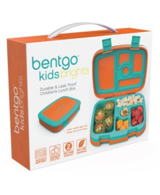Bentgo - Kids Brights 5-Compartment Bento Lunch Box, Citrus Yellow