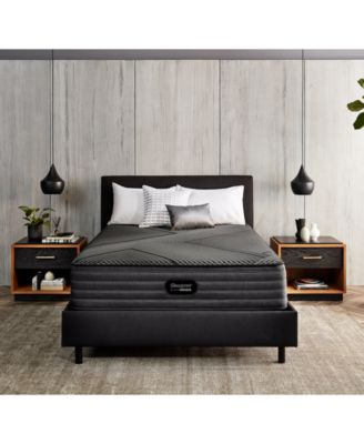 Beautyrest - Black&reg; Hybrid LX-Class 13.5" Plush Mattress Set- Queen