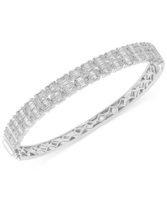 EFFY Collection - Diamond Bangle Bracelet (2 ct. t.w.) in 14k White Gold