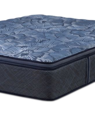 Serta - Perfect Sleeper Cobalt Calm 14" Medium Pillow Top Mattress Set-California King
