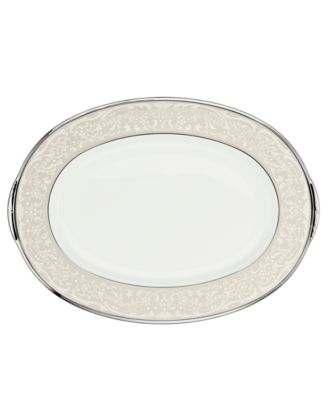 Noritake - "Silver Palace" Large Oval Platter