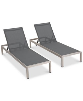 Noble House - Reseda Chaise Lounge (Set of 2), Quick Ship