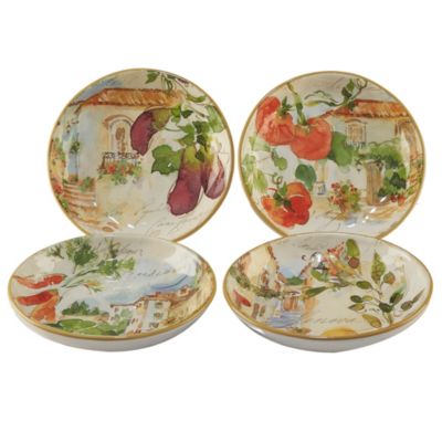 Certified International - 4pc Soup/Pasta Bowl