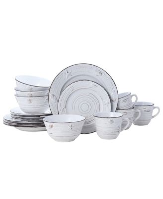 Pfaltzgraff - Trellis Coastal 16 Piece Dinnerware Set