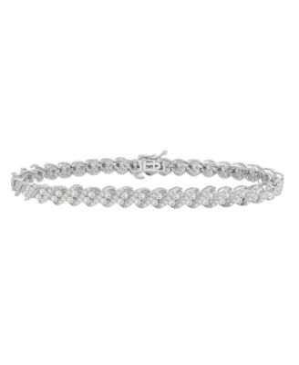 Macy's - Diamond Link Bracelet (3 ct. t.w.)