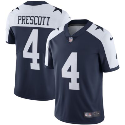 Nike - Men's Dallas Cowboys Alternate Vapor Limited Jersey - Dak Prescott