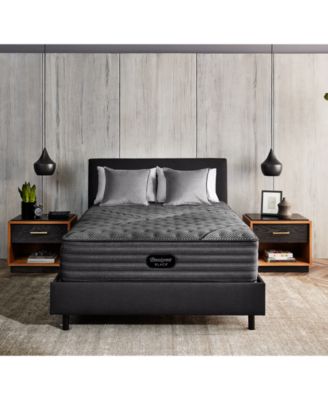 Beautyrest - Black&reg; L-Class 13.75" Firm Mattress Set- King