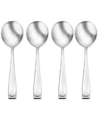 Oneida - Moda 4-Pc. Soup Spoon Set