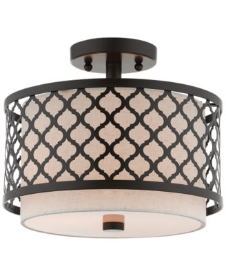 Livex - Arabesque 2-Light Semi Flush