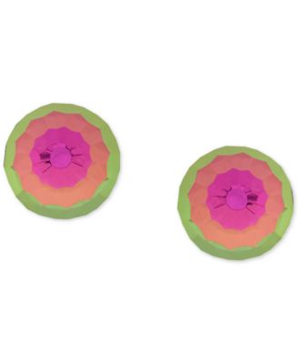 Macy's - Crystal Ball Stud Earrings in 14k Gold