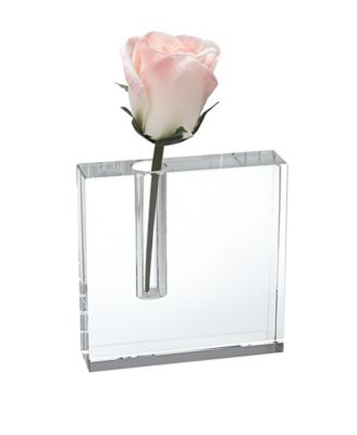 Badash Crystal - Block Bud Vase 5x5"