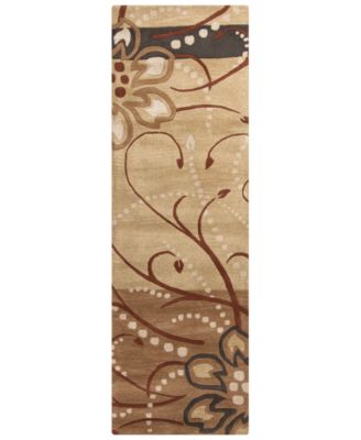 Surya - Athena ATH-5006 Camel 3' x 12' Runner Area Rug