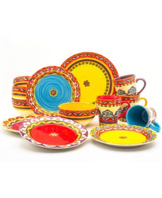 Euro Ceramica - GALICIA 16 PIECE DINNERWARE SET