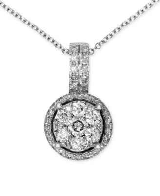 EFFY Collection - Diamond Circle Cluster Pendant (3/8 ct. t.w.)