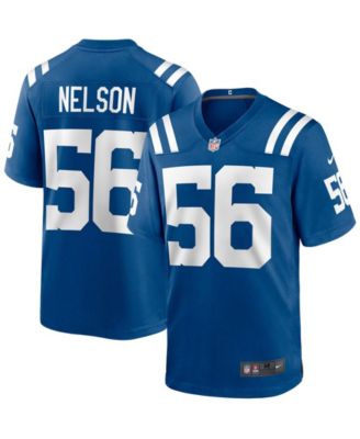 Nike - Men's Quenton Nelson Royal Indianapolis Colts Player Game Jersey