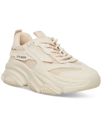 Steve Madden - Women's Possession Chunky Lace-Up Sneakers