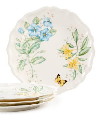 Lenox - Butterfly Meadow Set of 4 Melamine Dinner Plates