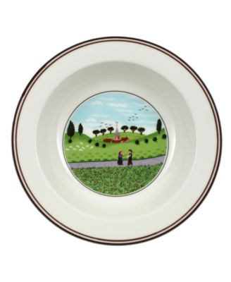 Villeroy & Boch - Design Naif Rim Cereal Bowl Friends Meeting