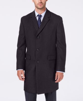 Nautica - Men's Classic/Regular Fit Batten Overcoat