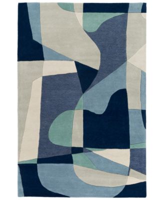 Surya - Forum FM-7195 Teal 4' x 6' Area Rug