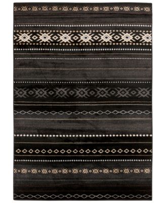 Abbie & Allie Rugs - Paramount PAR-1047 Black 2' x 3' Area Rug